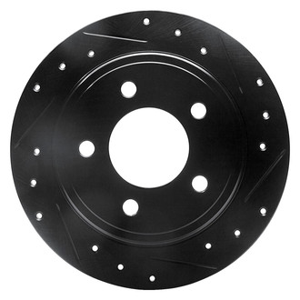 DFC® - Premium Drilled and Slotted Rear Passenger Side Brake Rotor