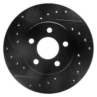 DFC® - Premium Drilled and Slotted Front Driver Side Brake Rotor
