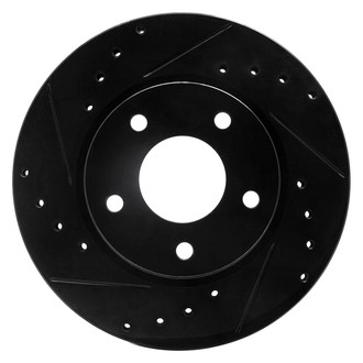 DFC® - Premium Drilled and Slotted Front Driver Side Brake Rotor