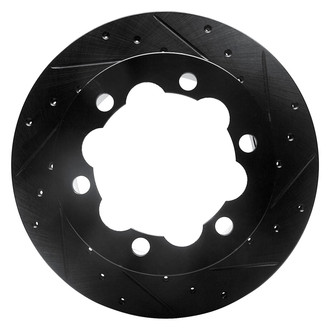 DFC® - Premium Drilled and Slotted Rear Passenger Side Brake Rotor