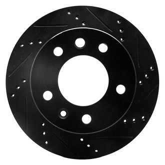 DFC® - Premium Drilled and Slotted Front Driver Side Brake Rotor