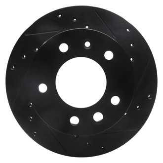 DFC® - Premium Drilled and Slotted Front Passenger Side Brake Rotor