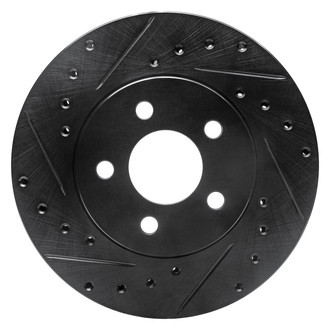 DFC® - Premium Drilled and Slotted Front Driver Side Brake Rotor
