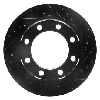 DFC® - Premium Drilled and Slotted Front Passenger Side Brake Rotor