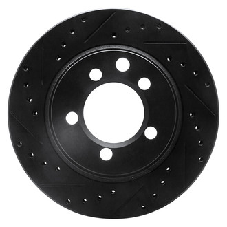 DFC® - Premium Drilled and Slotted Front Driver Side Brake Rotor