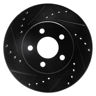 DFC® - Premium Drilled and Slotted Front Brake Rotor