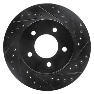 DFC® - Premium Drilled and Slotted Front Passenger Side Brake Rotor
