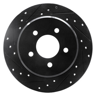 DFC® - Premium Drilled and Slotted Rear Driver Side Brake Rotor