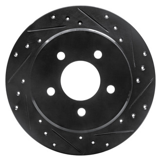 DFC® - Premium Drilled and Slotted Rear Passenger Side Brake Rotor