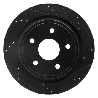 DFC® - Premium Drilled and Slotted Rear Passenger Side Brake Rotor