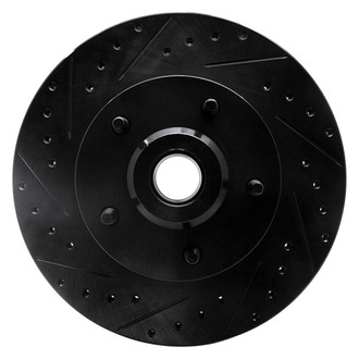 DFC® - Premium Drilled and Slotted Front Driver Side Brake Rotor