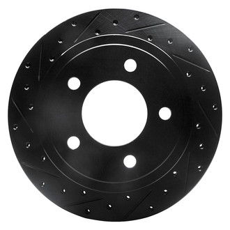 DFC® - Premium Drilled and Slotted Rear Driver Side Brake Rotor