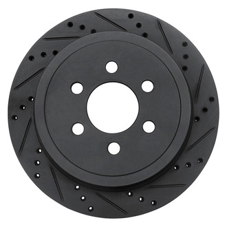 DFC® - Premium Drilled and Slotted Rear Passenger Side Brake Rotor