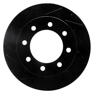 DFC® - Premium Drilled and Slotted Front Driver Side Brake Rotor