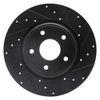DFC® - Premium Drilled and Slotted Rear Passenger Side Brake Rotor