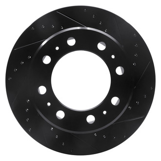 DFC® - Premium Drilled and Slotted Rear Passenger Side Brake Rotor