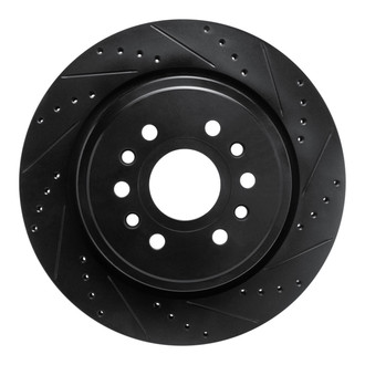 DFC® - Premium Drilled and Slotted Rear Passenger Side Brake Rotor