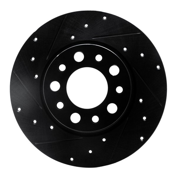 DFC® - Premium Drilled and Slotted Rear Brake Rotor