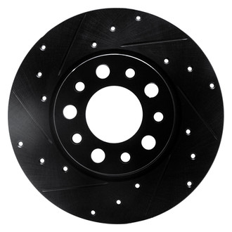 DFC® - Premium Drilled and Slotted Rear Driver Side Brake Rotor