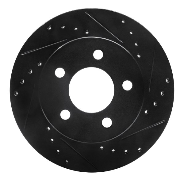 DFC® - Premium Drilled and Slotted Front Brake Rotor