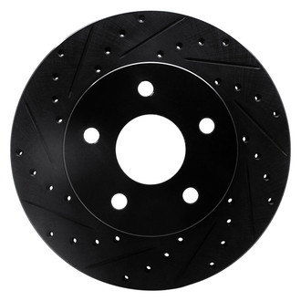 DFC® - Premium Drilled and Slotted Front Driver Side Brake Rotor