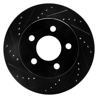 DFC® - Premium Drilled and Slotted Front Driver Side Brake Rotor