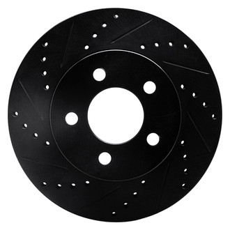 DFC® - Premium Drilled and Slotted Front Driver Side Brake Rotor
