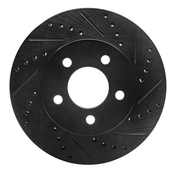 DFC® - Premium Drilled and Slotted Front Brake Rotor