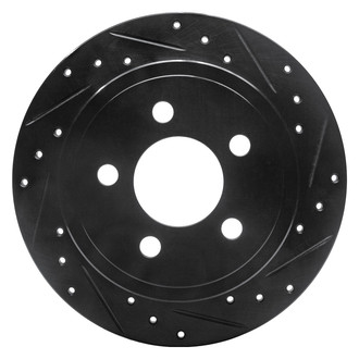 DFC® - Premium Drilled and Slotted Rear Passenger Side Brake Rotor