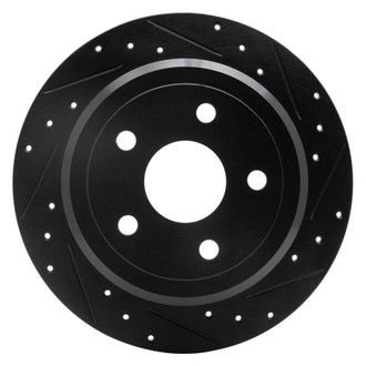 DFC® - Premium Drilled and Slotted Rear Passenger Side Brake Rotor