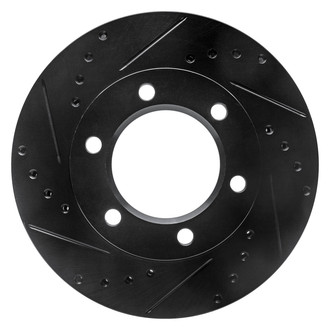 DFC® - Premium Drilled and Slotted Front Brake Rotor