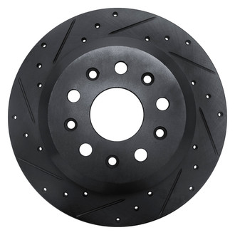 DFC® - Premium Drilled and Slotted Rear Driver Side Brake Rotor