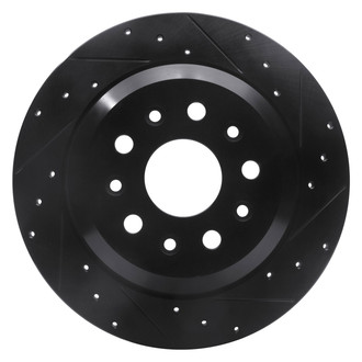 DFC® - Premium Drilled and Slotted Rear Passenger Side Brake Rotor