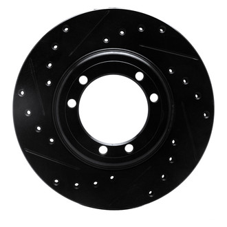 DFC® - Premium Drilled and Slotted Rear Driver Side Brake Rotor