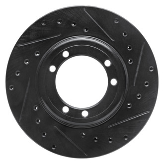 DFC® - Premium Drilled and Slotted Rear Passenger Side Brake Rotor