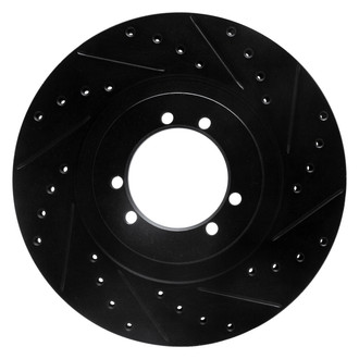 DFC® - Premium Drilled and Slotted Rear Passenger Side Brake Rotor