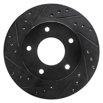 DFC® - Premium Drilled and Slotted Rear Driver Side Brake Rotor