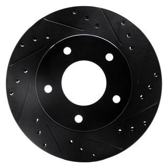 DFC® - Premium Drilled and Slotted Rear Passenger Side Brake Rotor