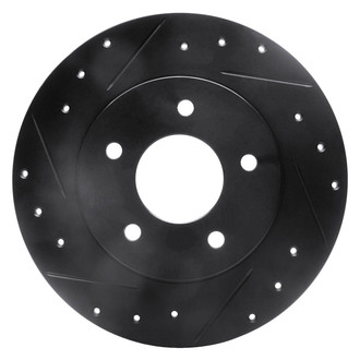 DFC® - Premium Drilled and Slotted Rear Driver Side Brake Rotor