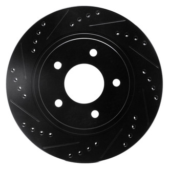 DFC® - Premium Drilled and Slotted Front Driver Side Brake Rotor