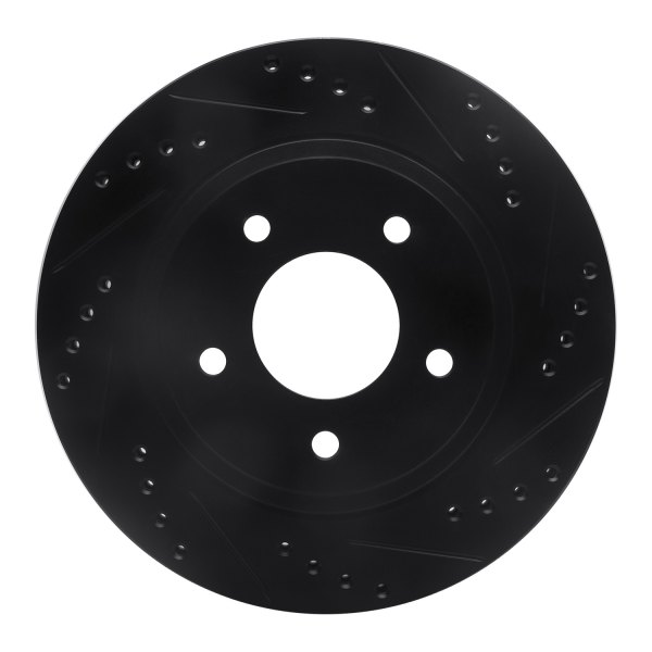 DFC® - Premium Drilled and Slotted Front Brake Rotor