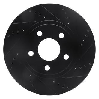 DFC® - Premium Drilled and Slotted Front Passenger Side Brake Rotor