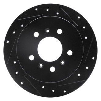 DFC® - Premium Drilled and Slotted Rear Passenger Side Brake Rotor