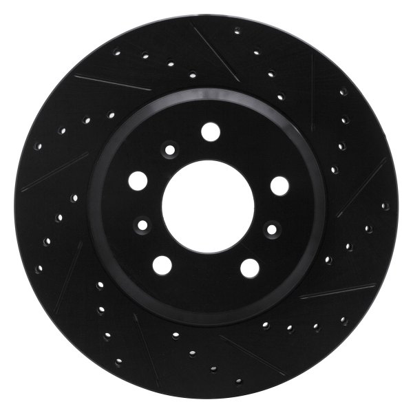 DFC® - Premium Drilled and Slotted Front Brake Rotor