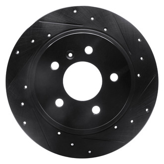 DFC® - Premium Drilled and Slotted Rear Passenger Side Brake Rotor