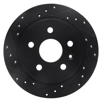 DFC® - Premium Drilled and Slotted Rear Driver Side Brake Rotor