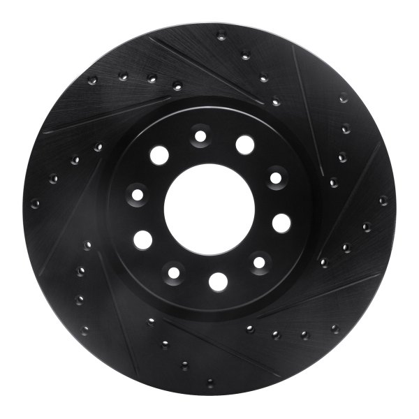 DFC® - Premium Drilled and Slotted Front Brake Rotor