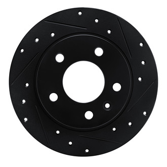 DFC® - Premium Drilled and Slotted Rear Passenger Side Brake Rotor