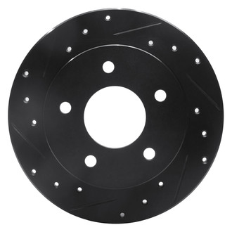 DFC® - Premium Drilled and Slotted Rear Driver Side Brake Rotor