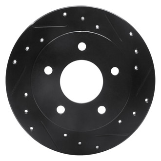 DFC® - Premium Drilled and Slotted Rear Passenger Side Brake Rotor